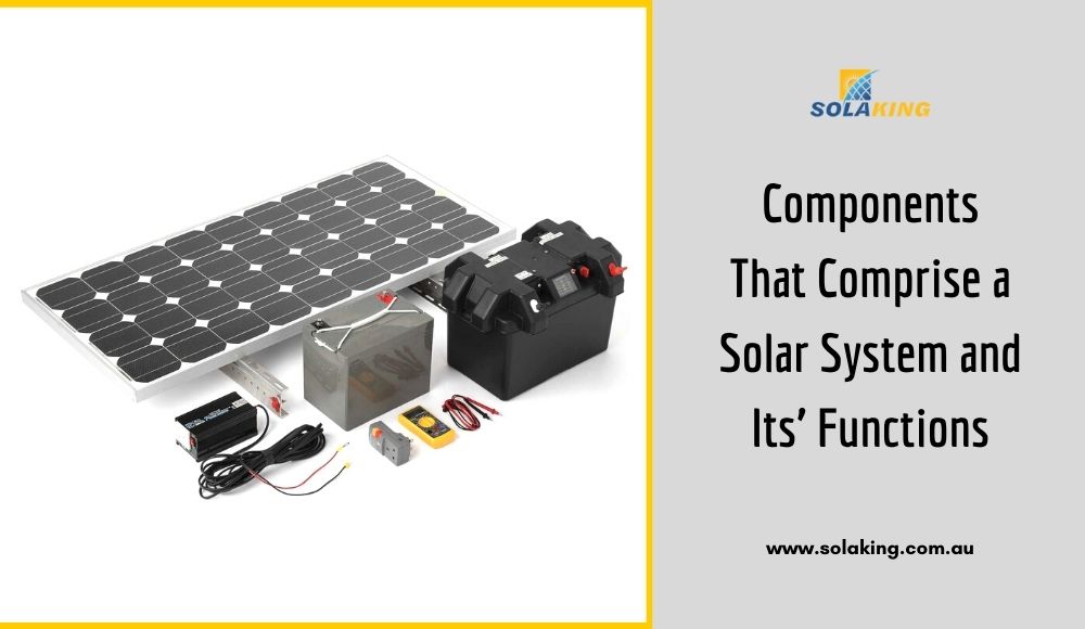 Solar System Components And Their Functions